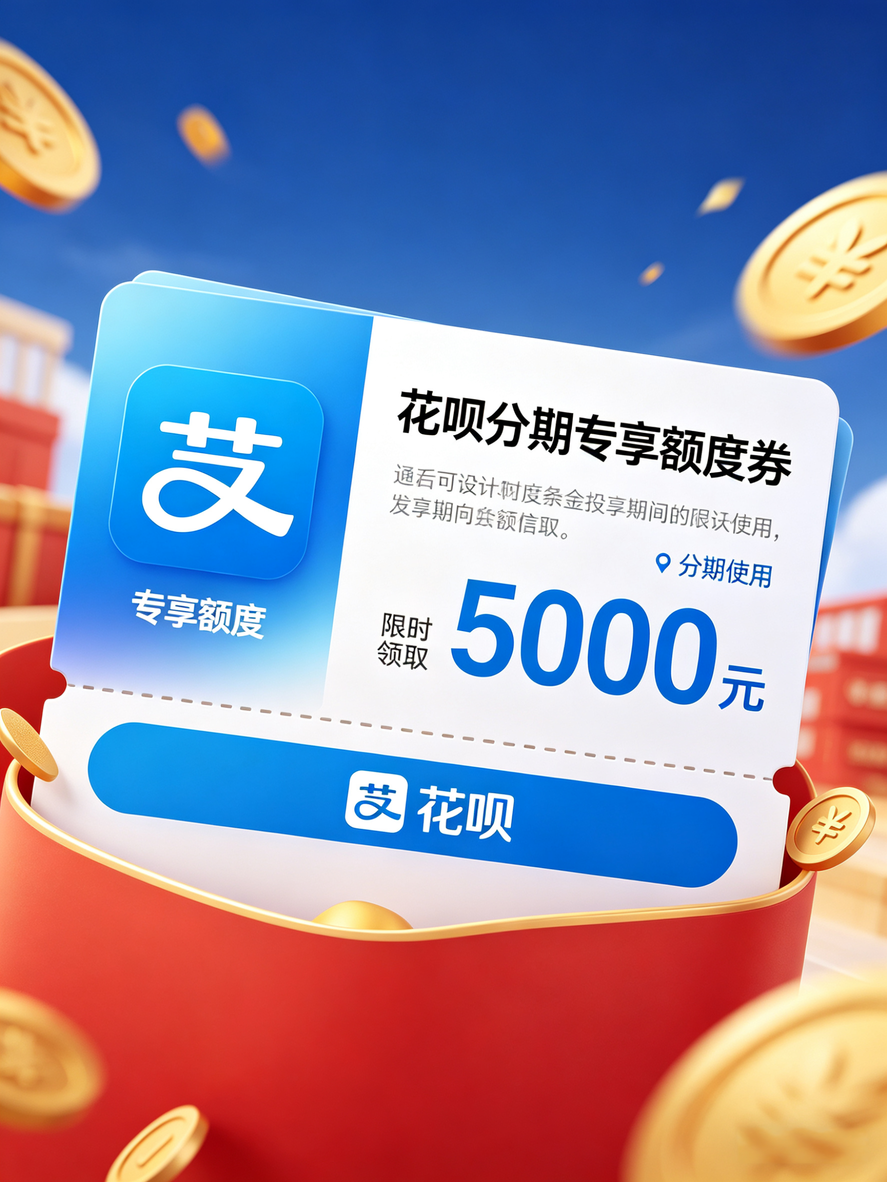 花呗分期券怎么领？2026 最新领取入口、使用规则与省钱攻略